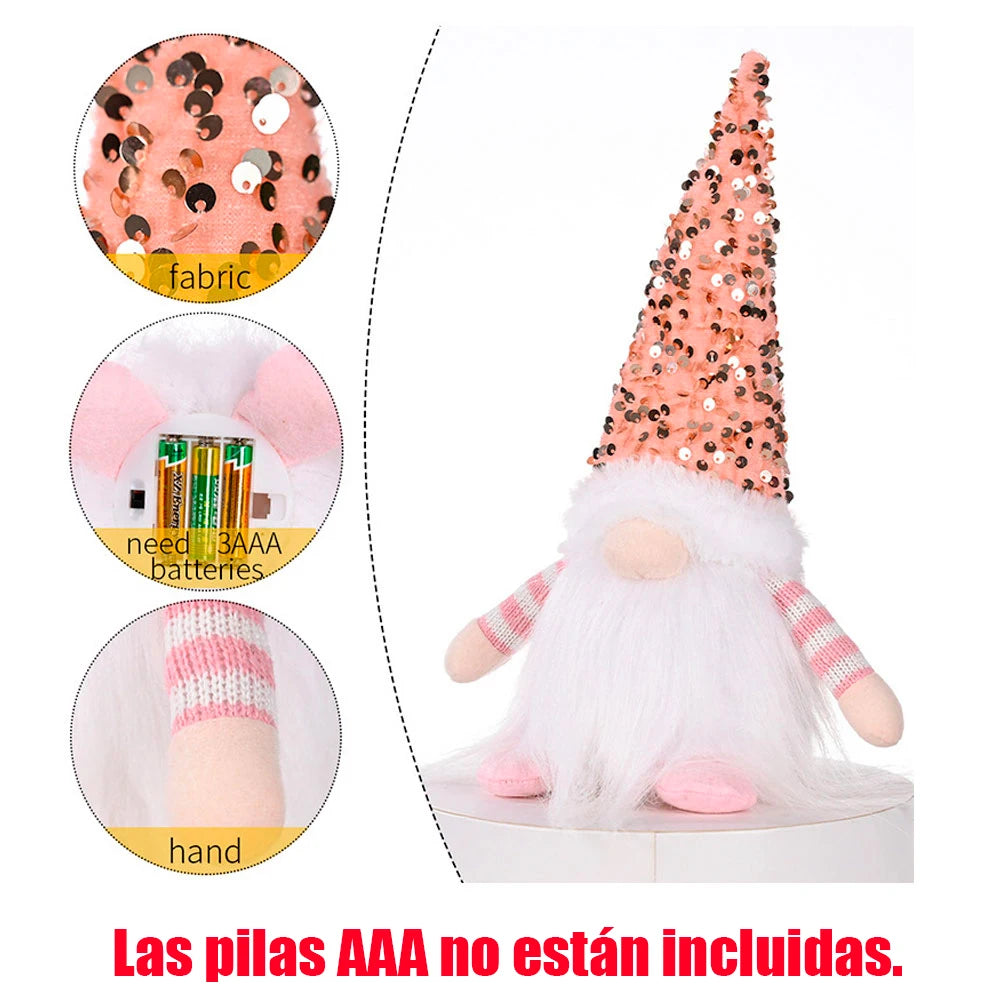 SpooLeigh Co.™- Christmas Glowing Led Light Elf Gnome