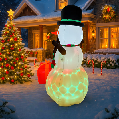 SpooLeigh Co.™- 5.91FT Inflatable Christmas Gingerbread Man