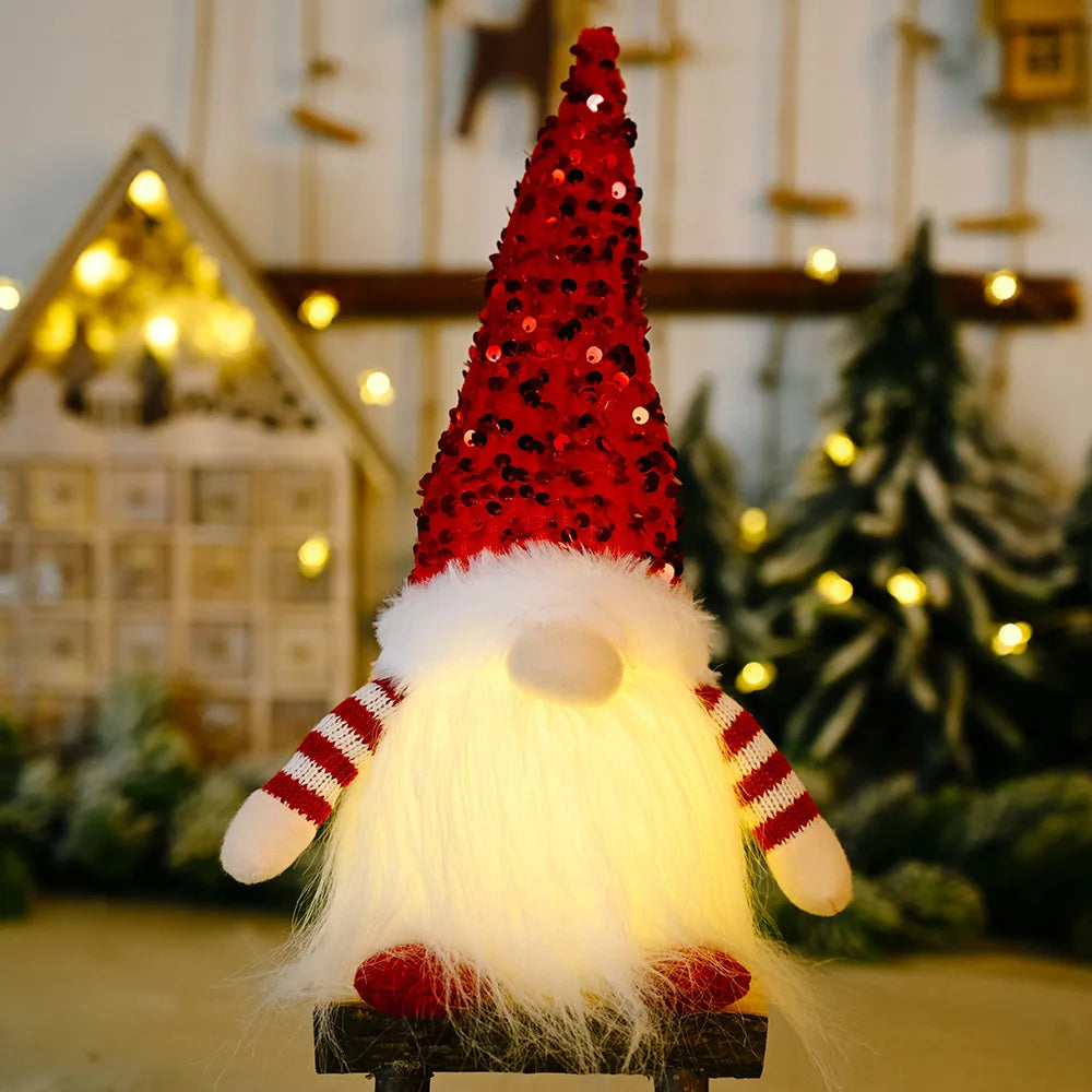 SpooLeigh Co.™- Christmas Glowing Led Light Elf Gnome