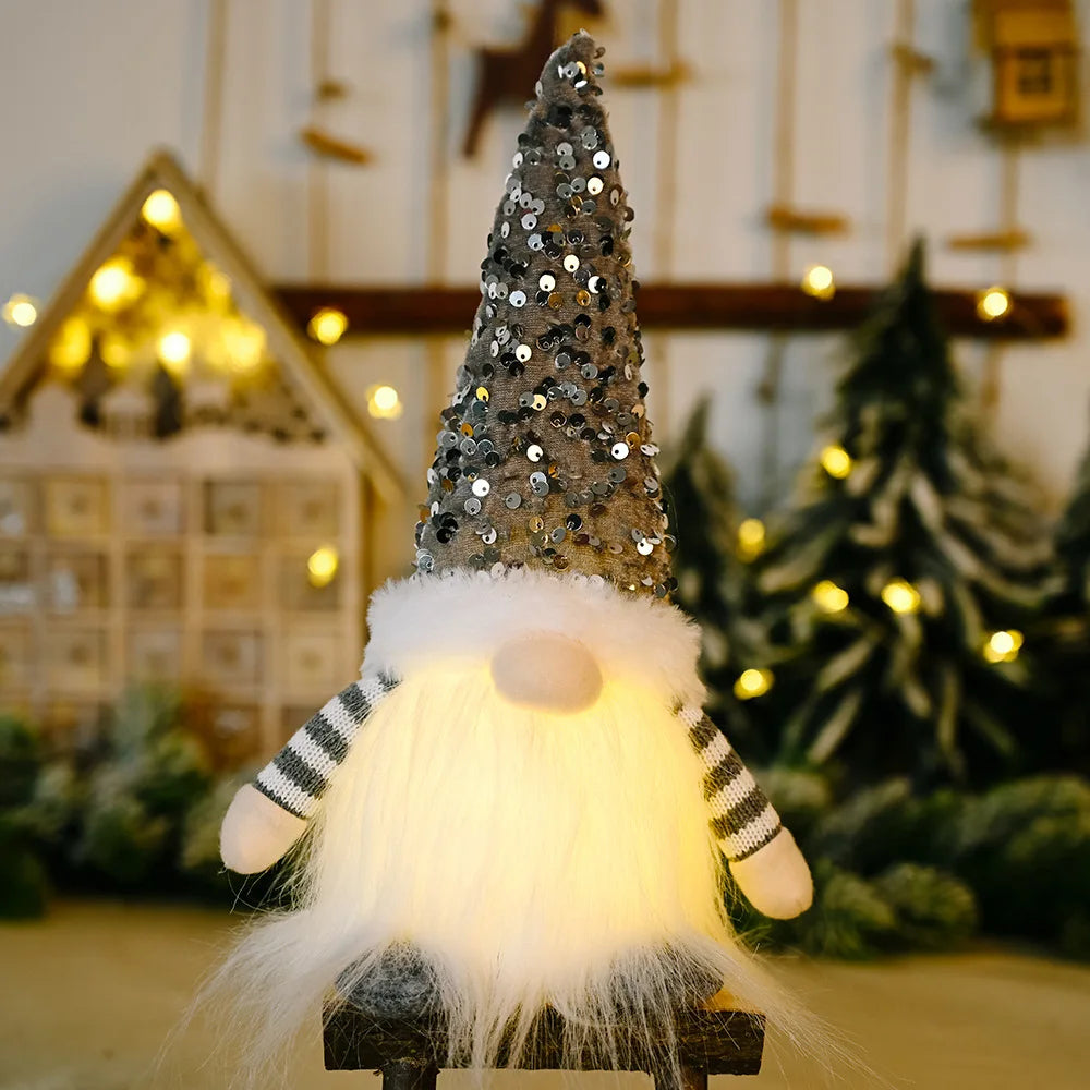 SpooLeigh Co.™- Christmas Glowing Led Light Elf Gnome