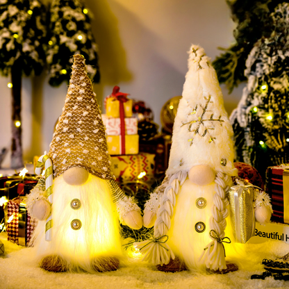 SpooLeigh Co.™- Christmas Glowing Led Light Elf Gnome