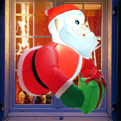 SpooLeigh Co.™- Multiple Christmas Decoration Inflatable Snowman Penguin Built-in LED Lights