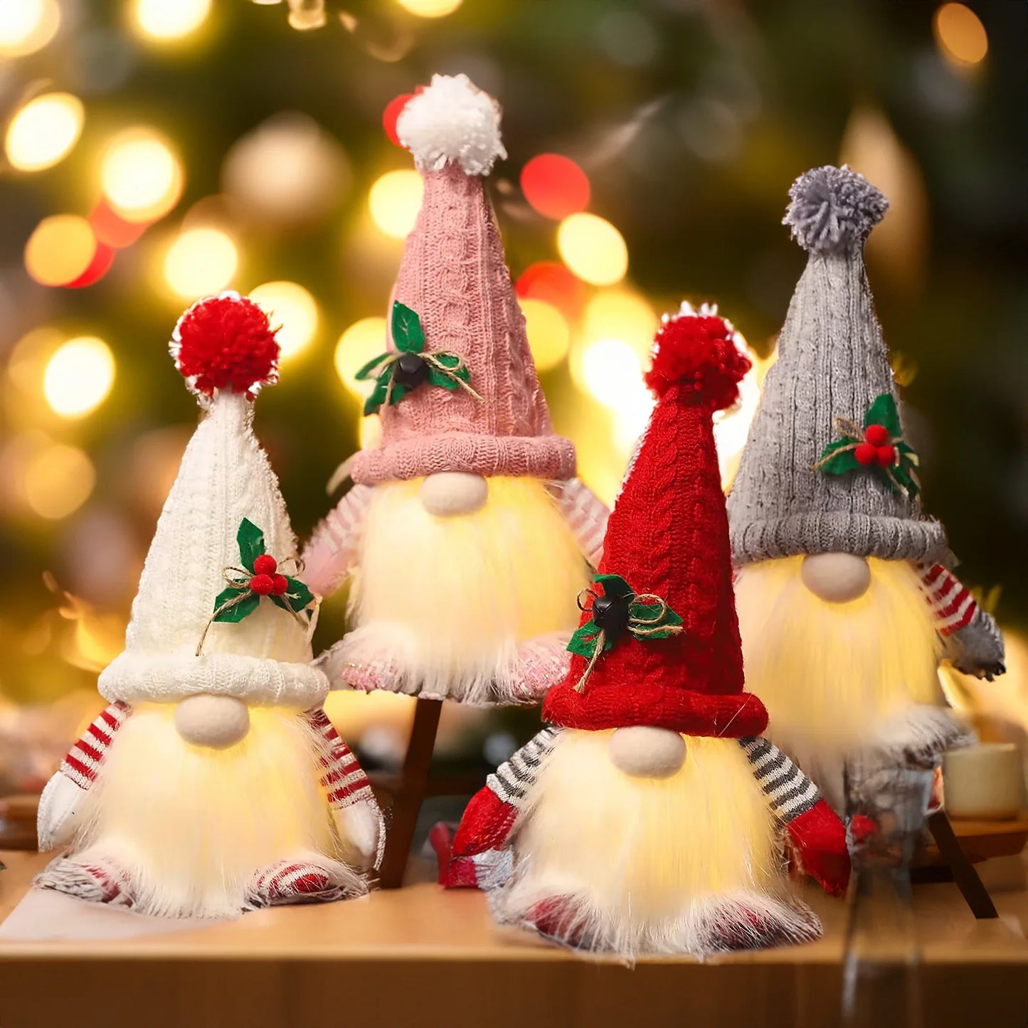 SpooLeigh Co.™- Christmas Glowing Led Light Elf Gnome