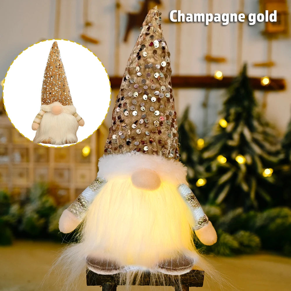 SpooLeigh Co.™- Christmas Glowing Led Light Elf Gnome