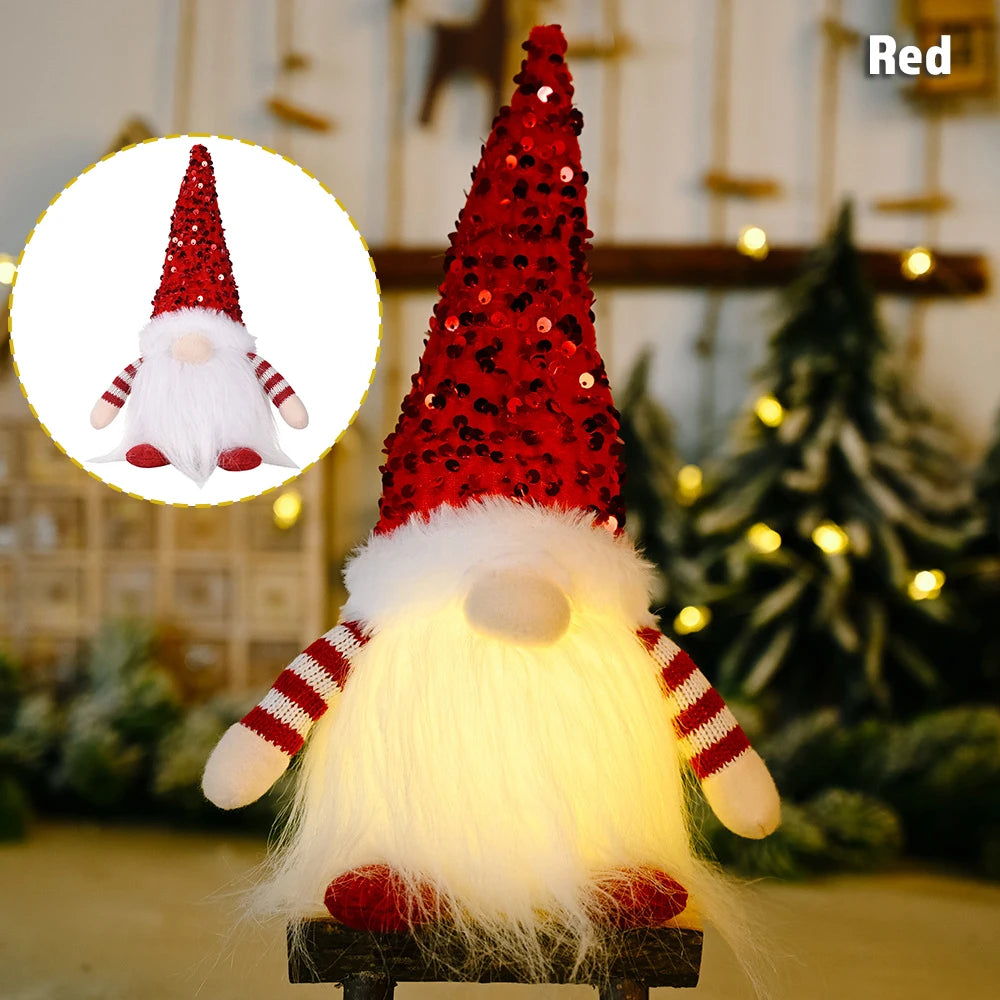 SpooLeigh Co.™- Christmas Glowing Led Light Elf Gnome